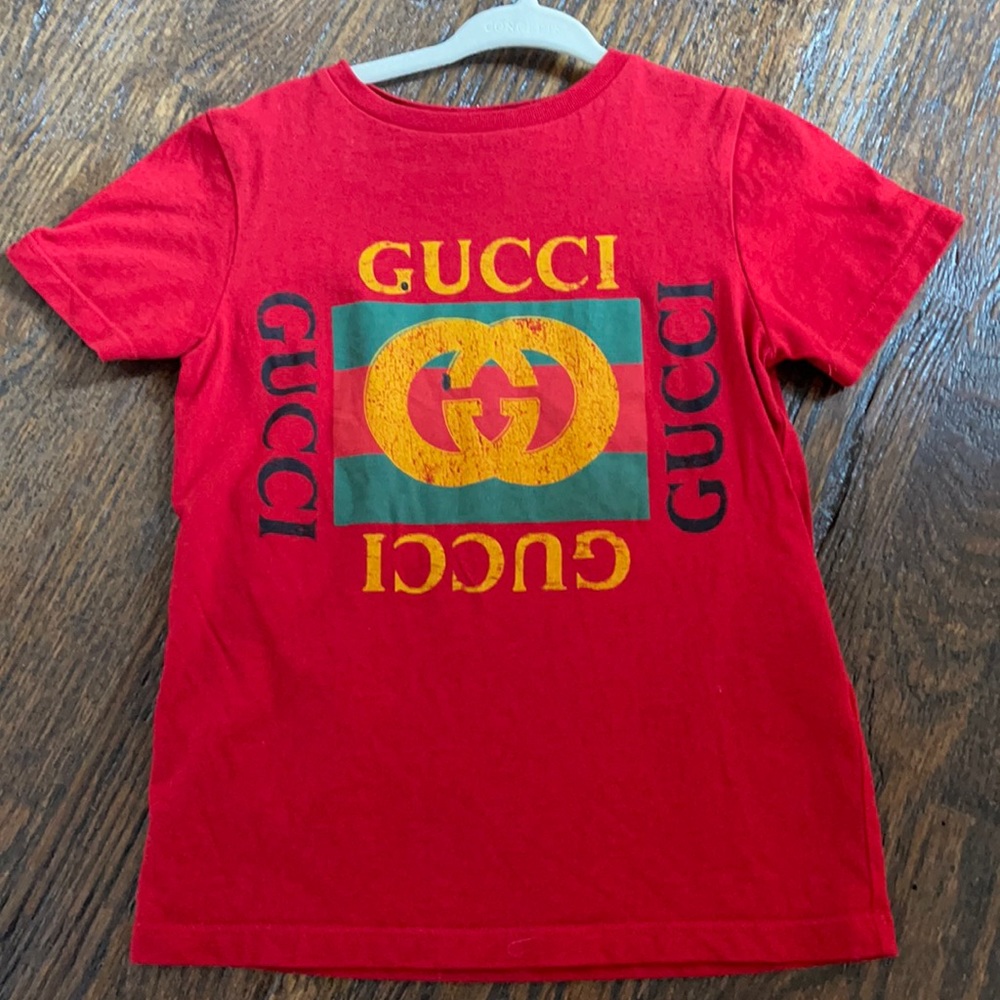 Toddler Gucci tee size 4